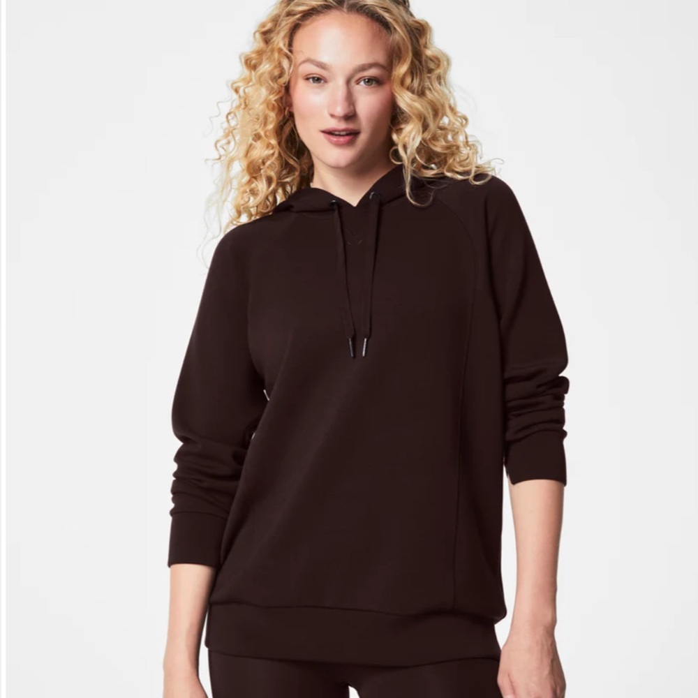 SPANX AirEssentials Long Hoodie - 🤎Truffle Brown🤎 - Size L